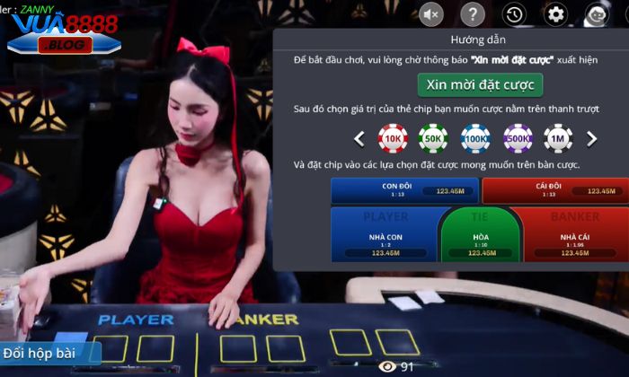 Người chơi sẽ được chứng kiến mọi hành động của Dealer Người chơi sẽ được chứng kiến mọi hành động của Dealer