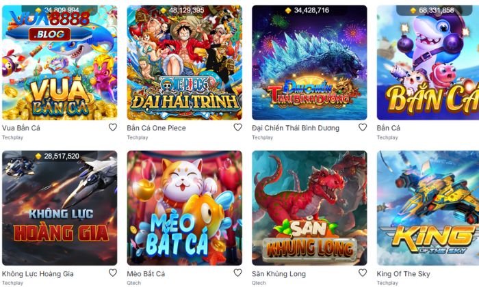 Chơi bắn cá Vua88 lôi cuốn với đa dạng sinh vật biển