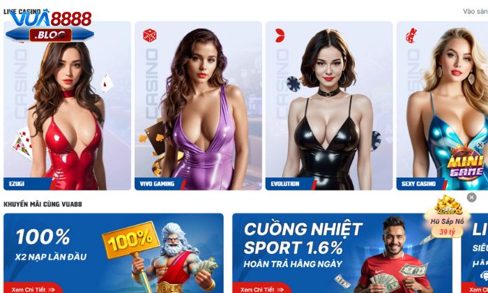 Chơi cá cược tại website Vua88 đảm bảo uy tín