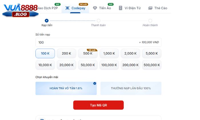 Nạp tiền thông minh là một bí quyết giúp tối ưu hóa tài khoản cá cược