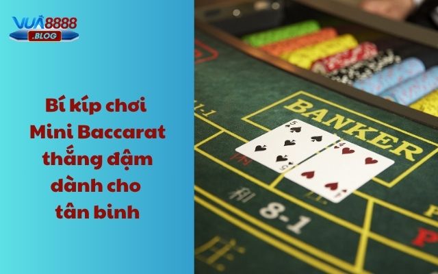 Bí kíp chơi Mini Baccarat thắng đậm dành cho tân binh
