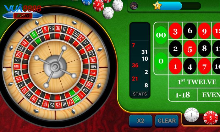 Luật chơi roulette Vua88 chi tiết Luật chơi roulette Vua88 chi tiết