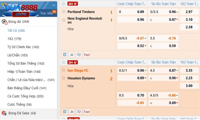 Saba Sports sở hữu một giao diện cực kỳ ấn tượng